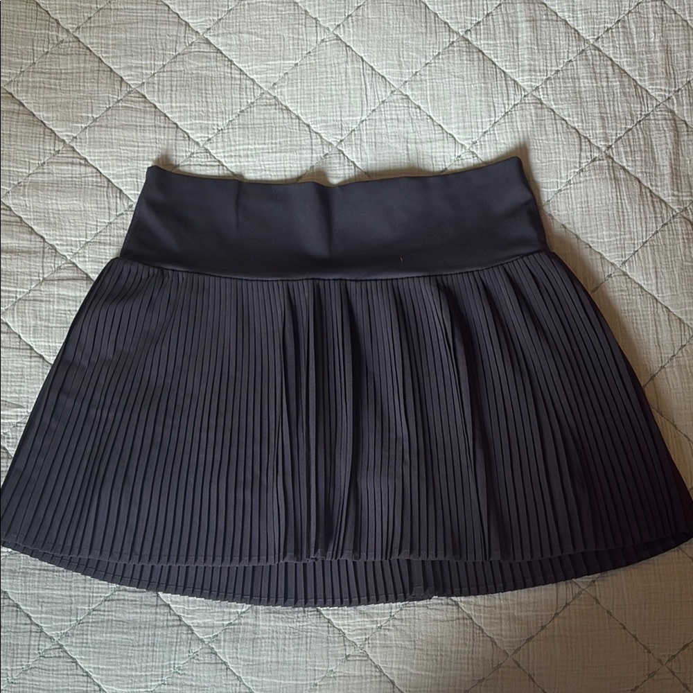 JoyLab Black Pleated Tennis Skirt